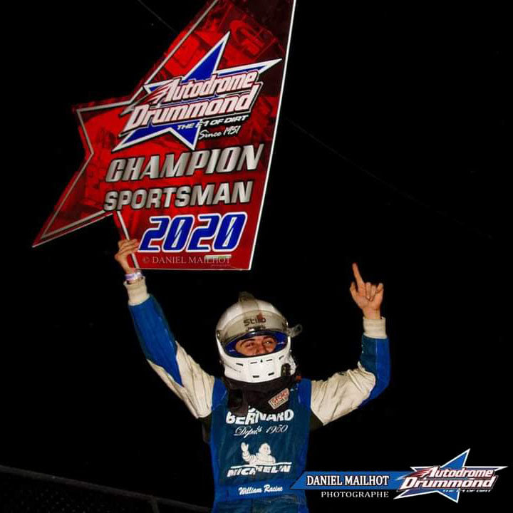 Un championnat à défendre en 2021 pour William Racine – Autodrome drummond